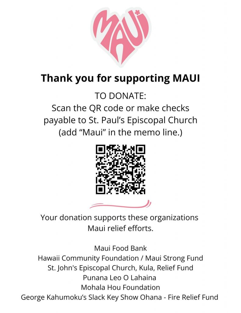 Maui Fundraiser